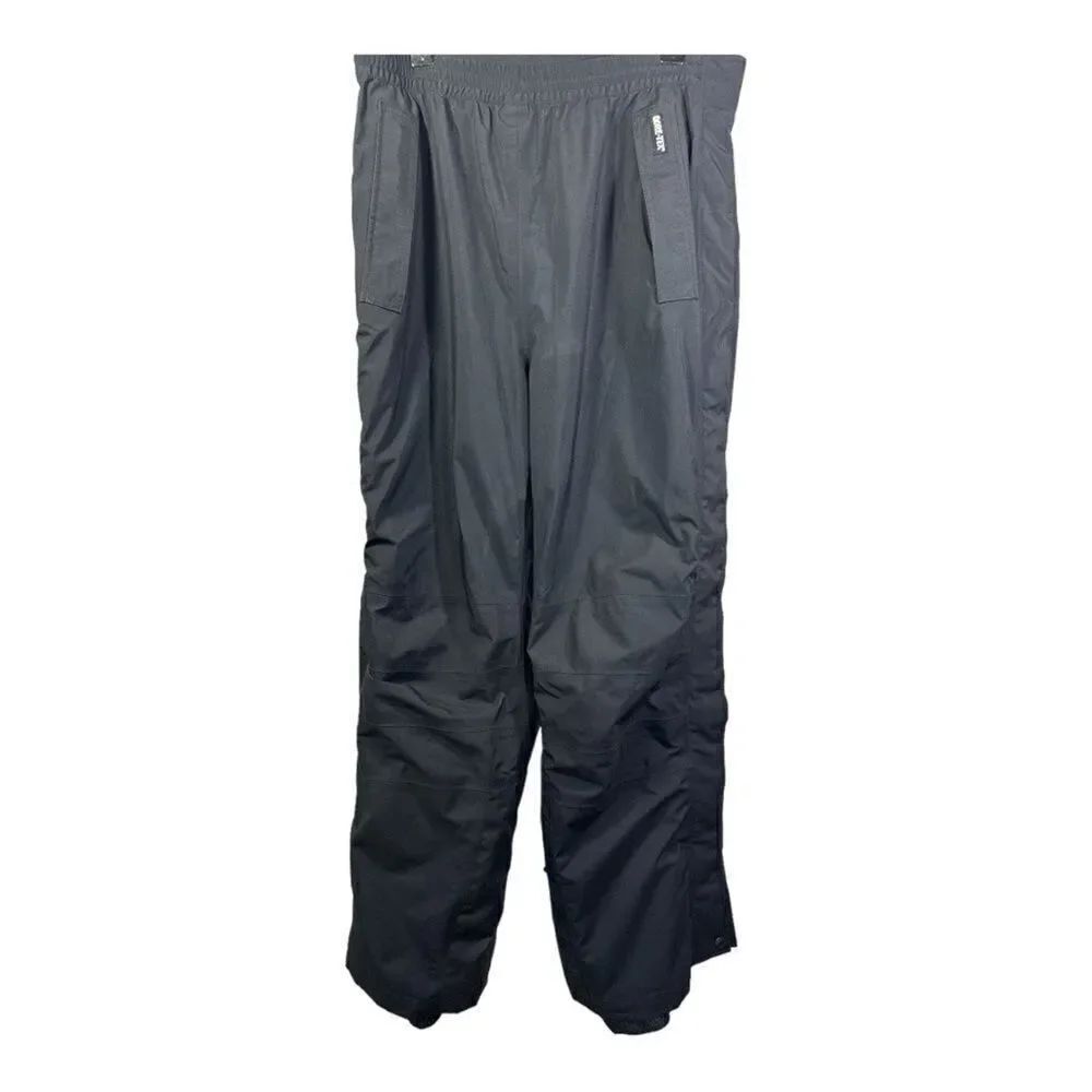 EDDIE BAUER Women’s Ebtek Gore-Tex Ski Snow Pants Black Size Medium